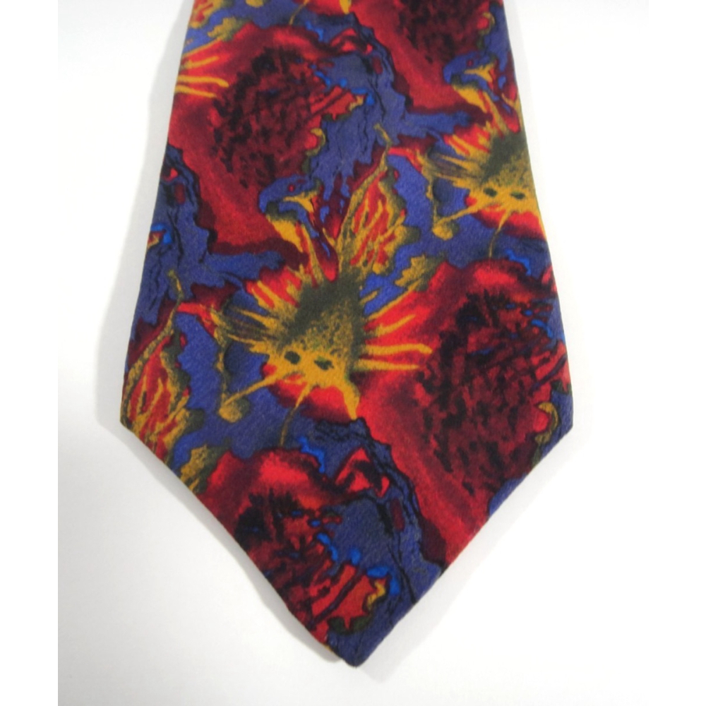 J Garcia Thistle Ghost Collection Five Silk Men's Tie Necktie